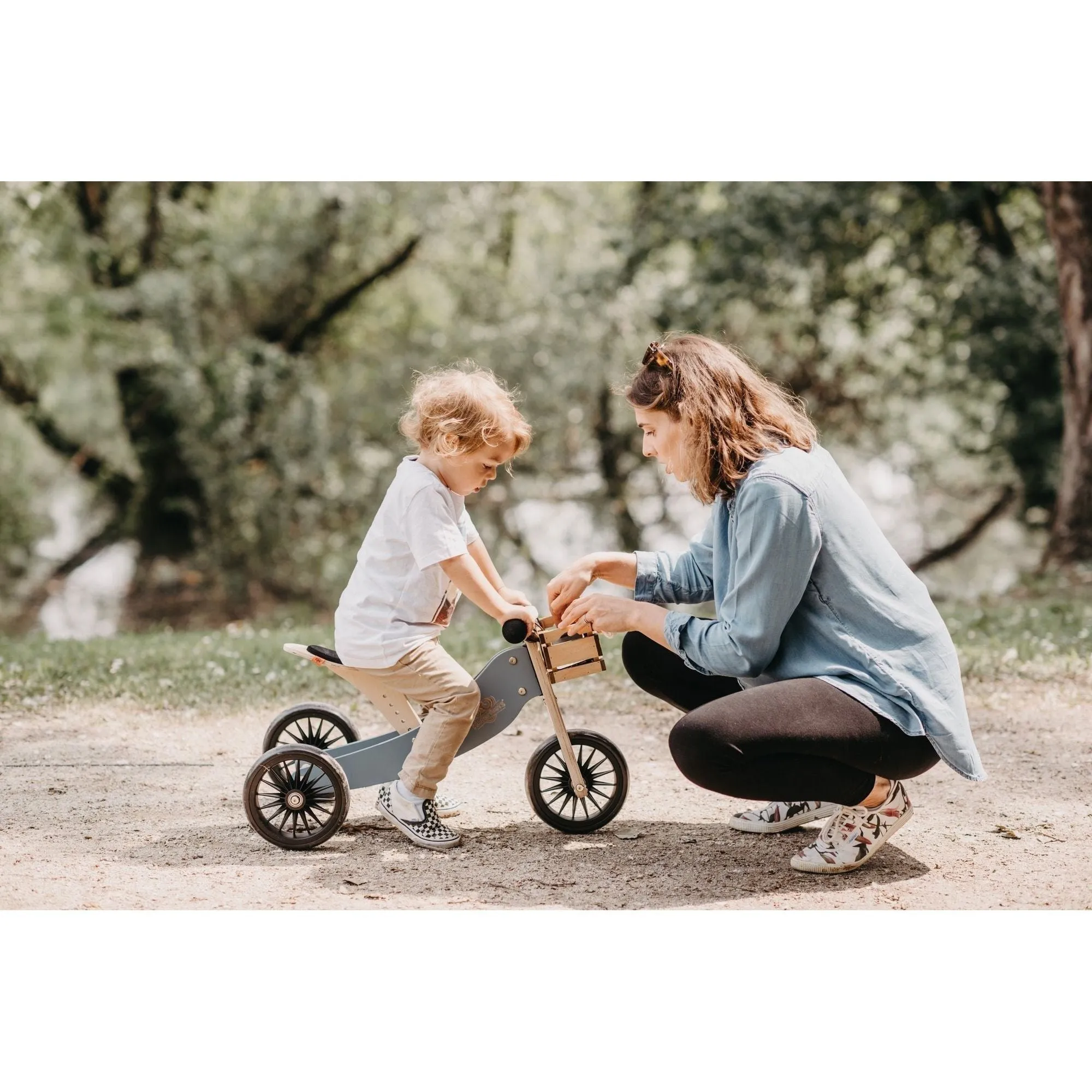Kinderfeets - Tiny Tot Plus - 2-in-1 Trike and Balance Bike