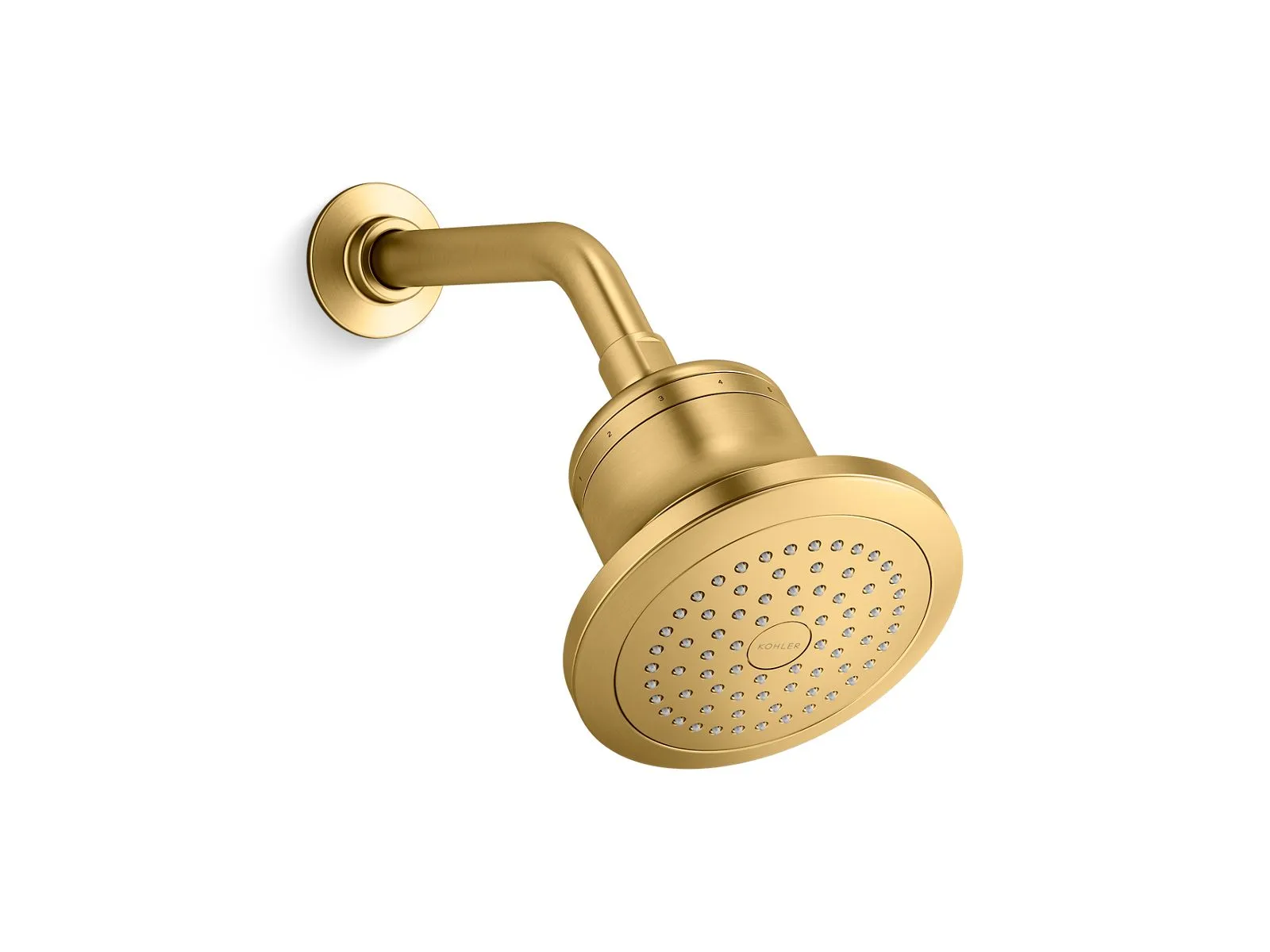 KOHLER K-33631-Y Cinq Single-function filtered showerhead, 2.5 gpm