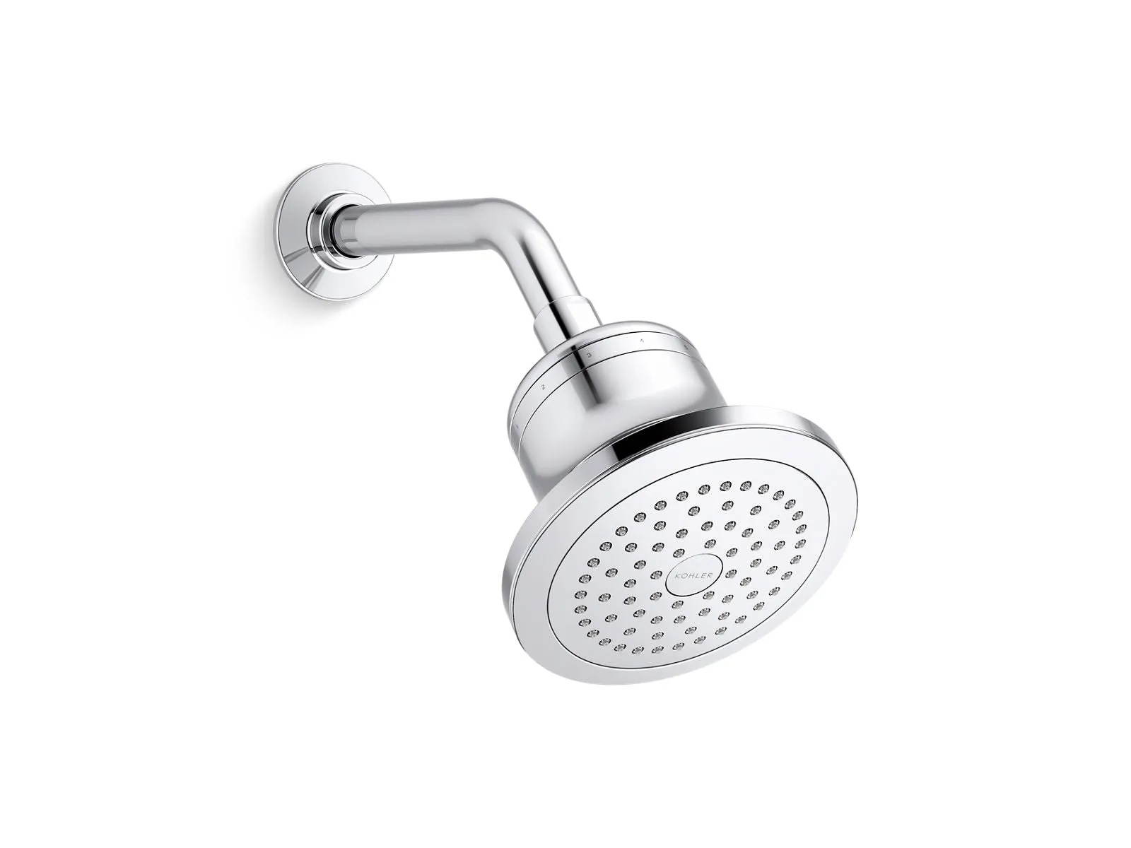 KOHLER K-33631-Y Cinq Single-function filtered showerhead, 2.5 gpm