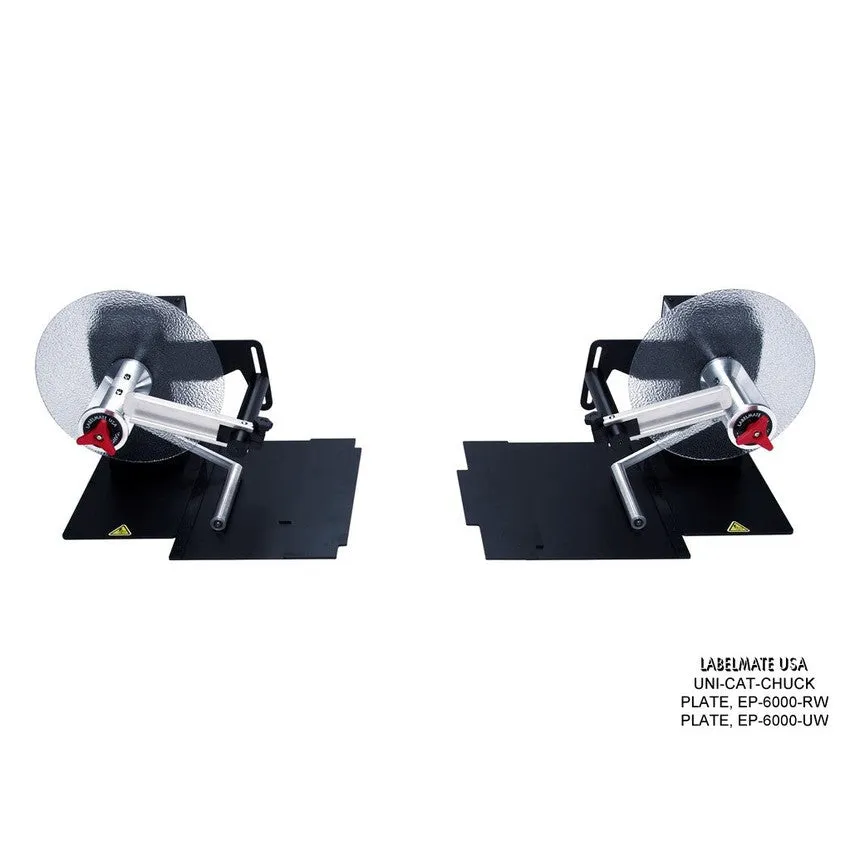 Labelmate Rewinder Alignment Plate for use together with the Epson C6000 Series Printer  EP-6000-RW