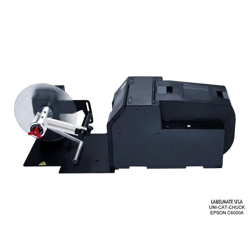 Labelmate Rewinder Alignment Plate for use together with the Epson C6000 Series Printer  EP-6000-RW