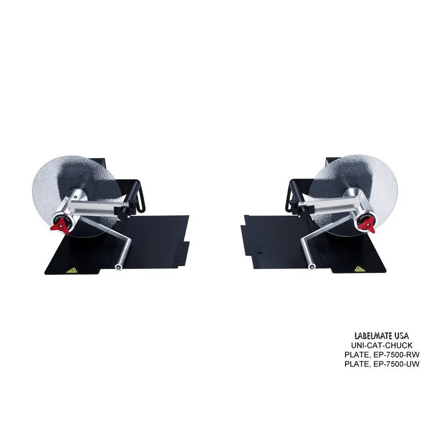 Labelmate Unwinder Alignment Plate for use together with the Epson C7500 EP-7500-UW