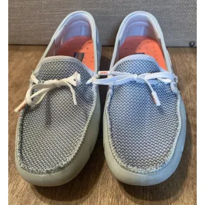 LACE LOAFERS CORAL VELVET WHITE 37