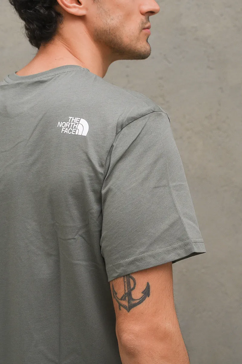 M S/s Simple Dome Tee - Eu Agave Green