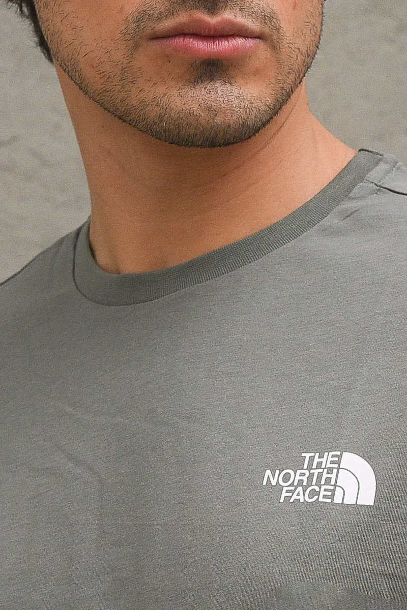 M S/s Simple Dome Tee - Eu Agave Green