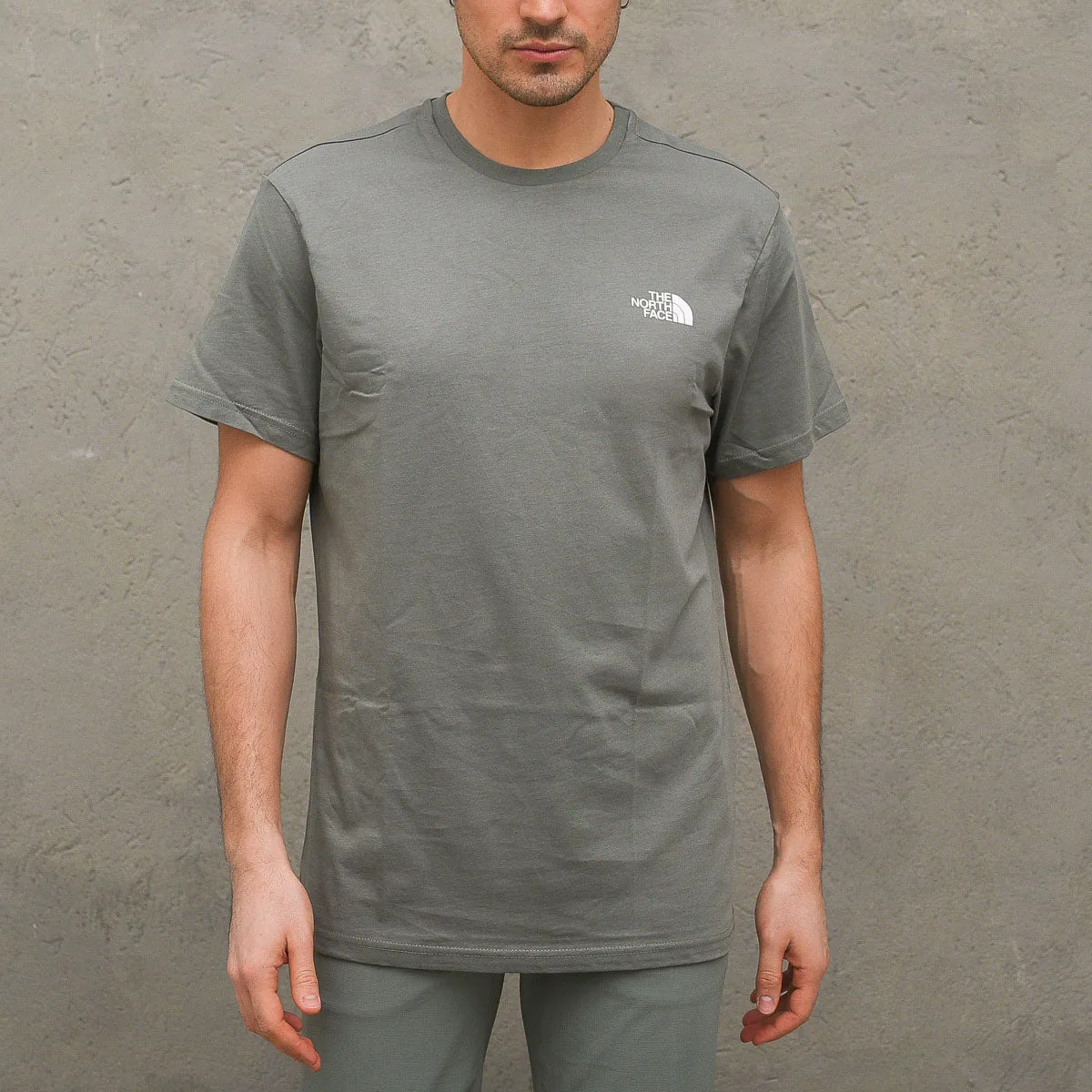 M S/s Simple Dome Tee - Eu Agave Green