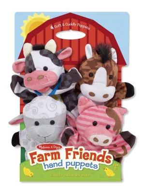 Melissa & Doug Farm Friends Hand Puppets