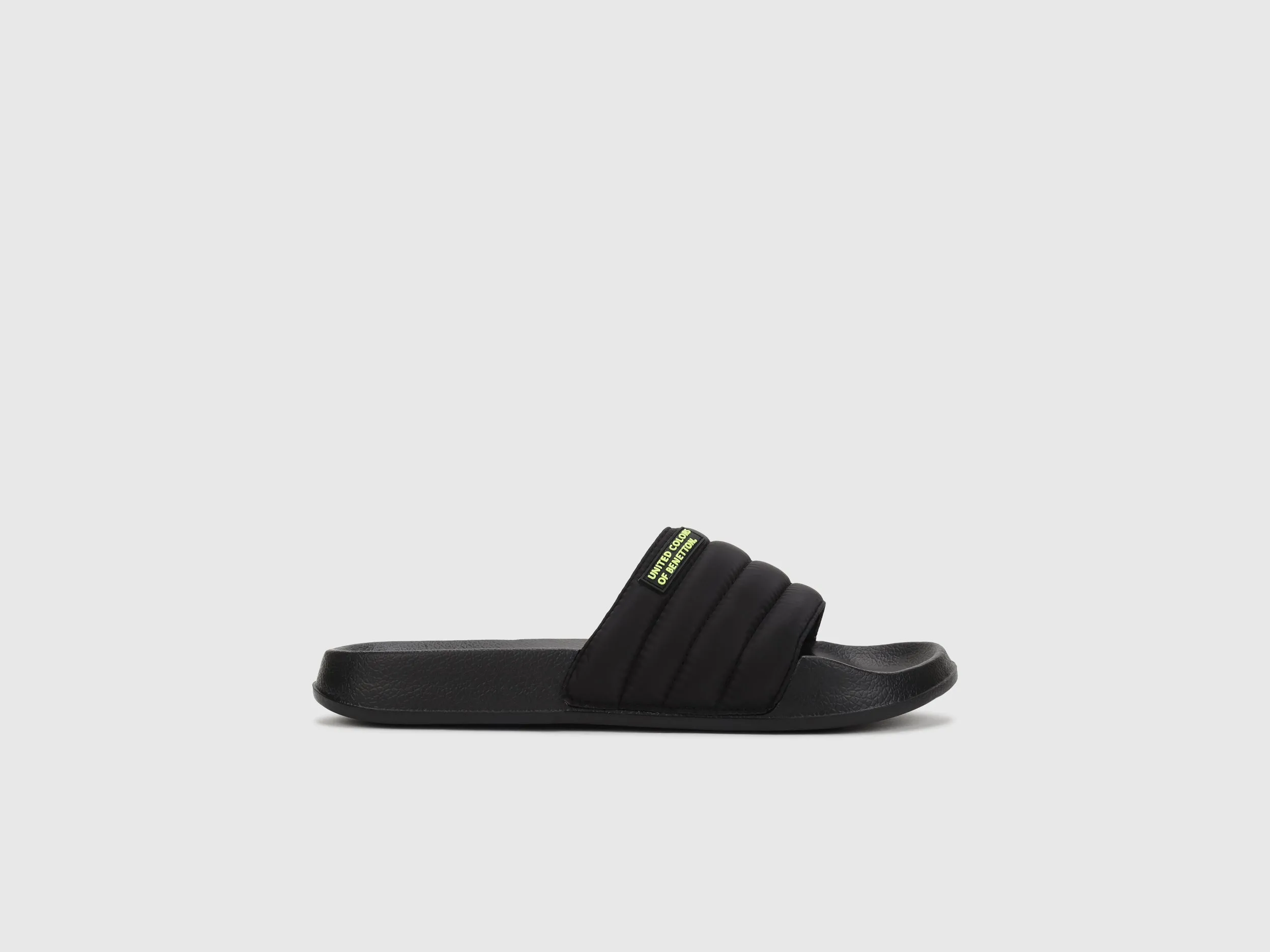 Men Quilted Slip-On Sliders