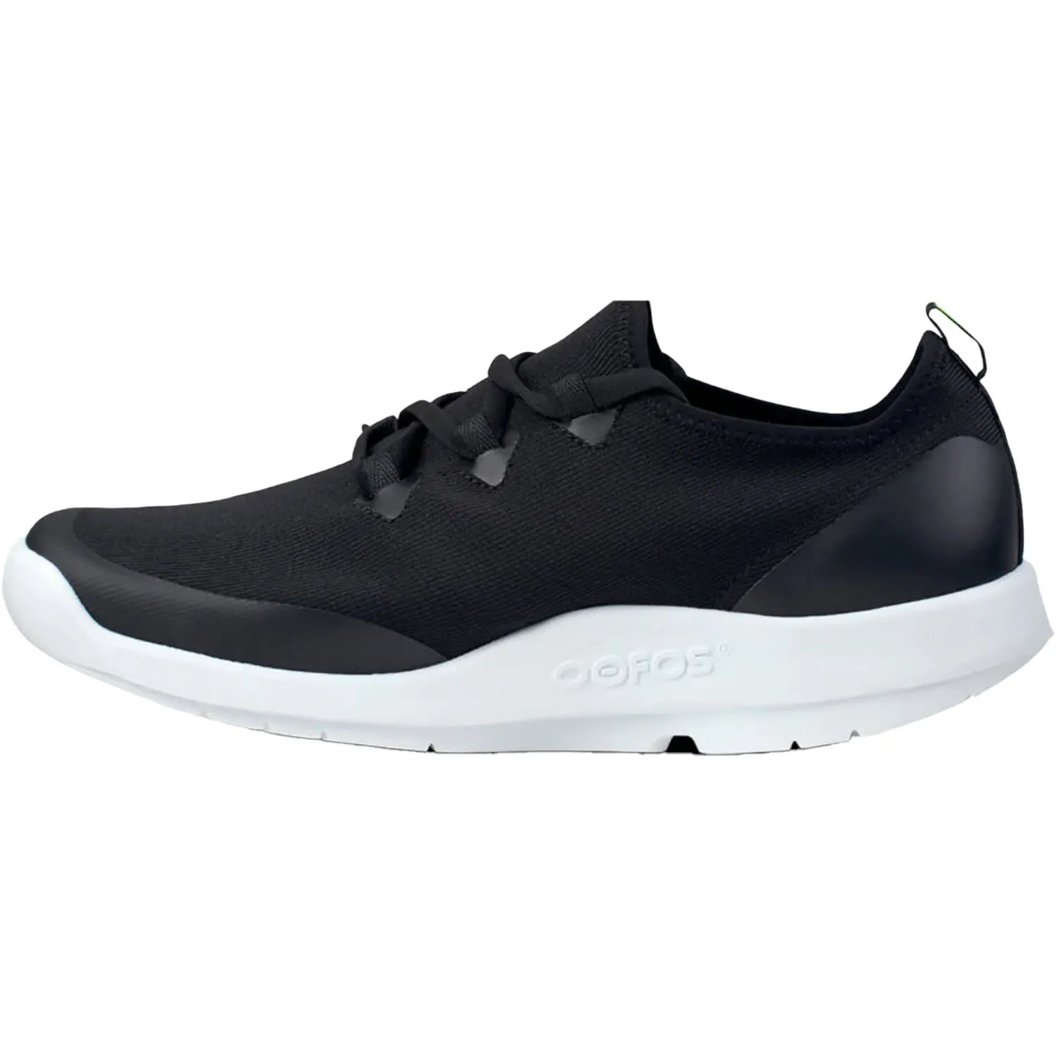 Men's OOFOS OOMG Sport LS White/Black Mesh