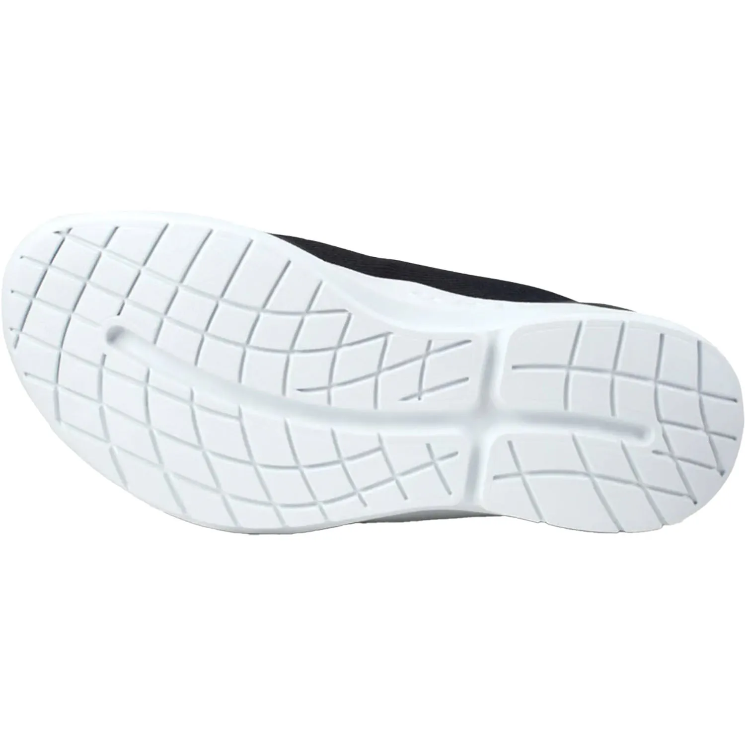 Men's OOFOS OOMG Sport LS White/Black Mesh