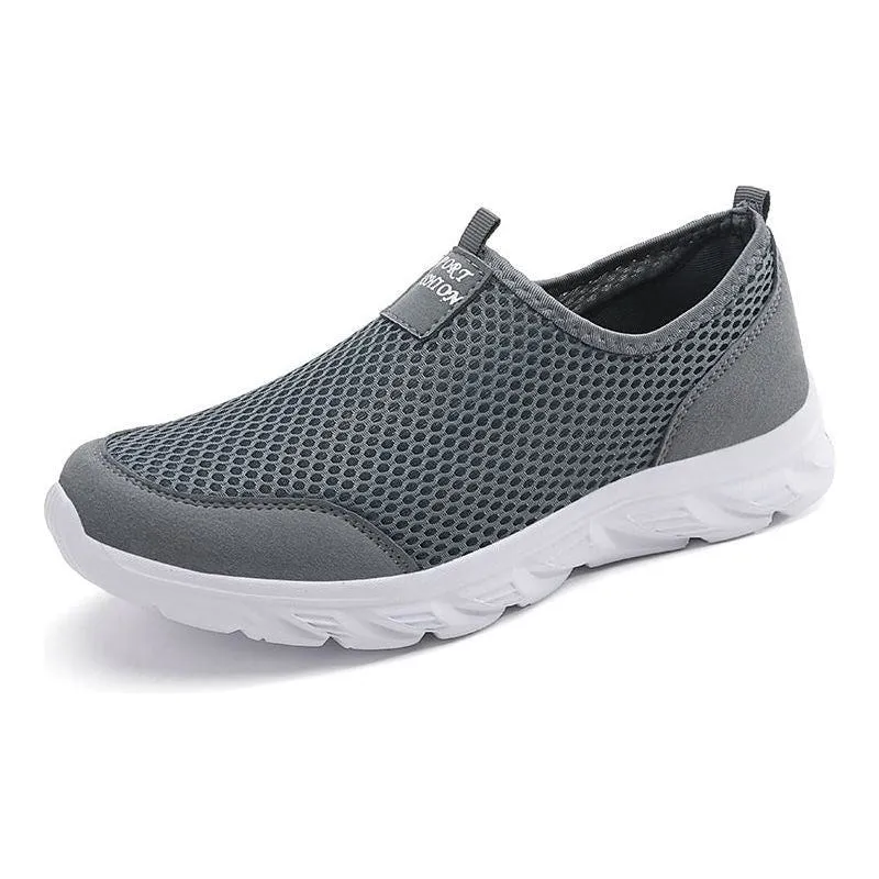 Men’s Sneakers Shoes Lightweight Loafers Mesh Tennis Shoes Casual Shoes Non-slip Sports Training