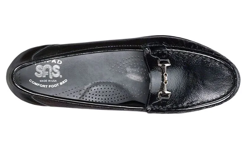 Metro black pat