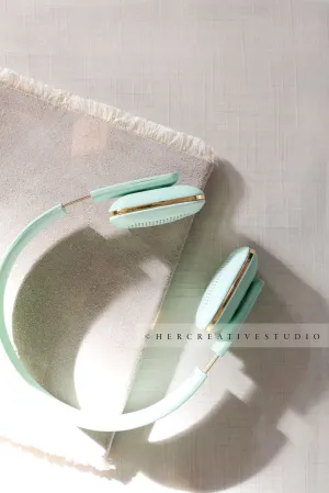 Mint Green Headphone in Sunshine