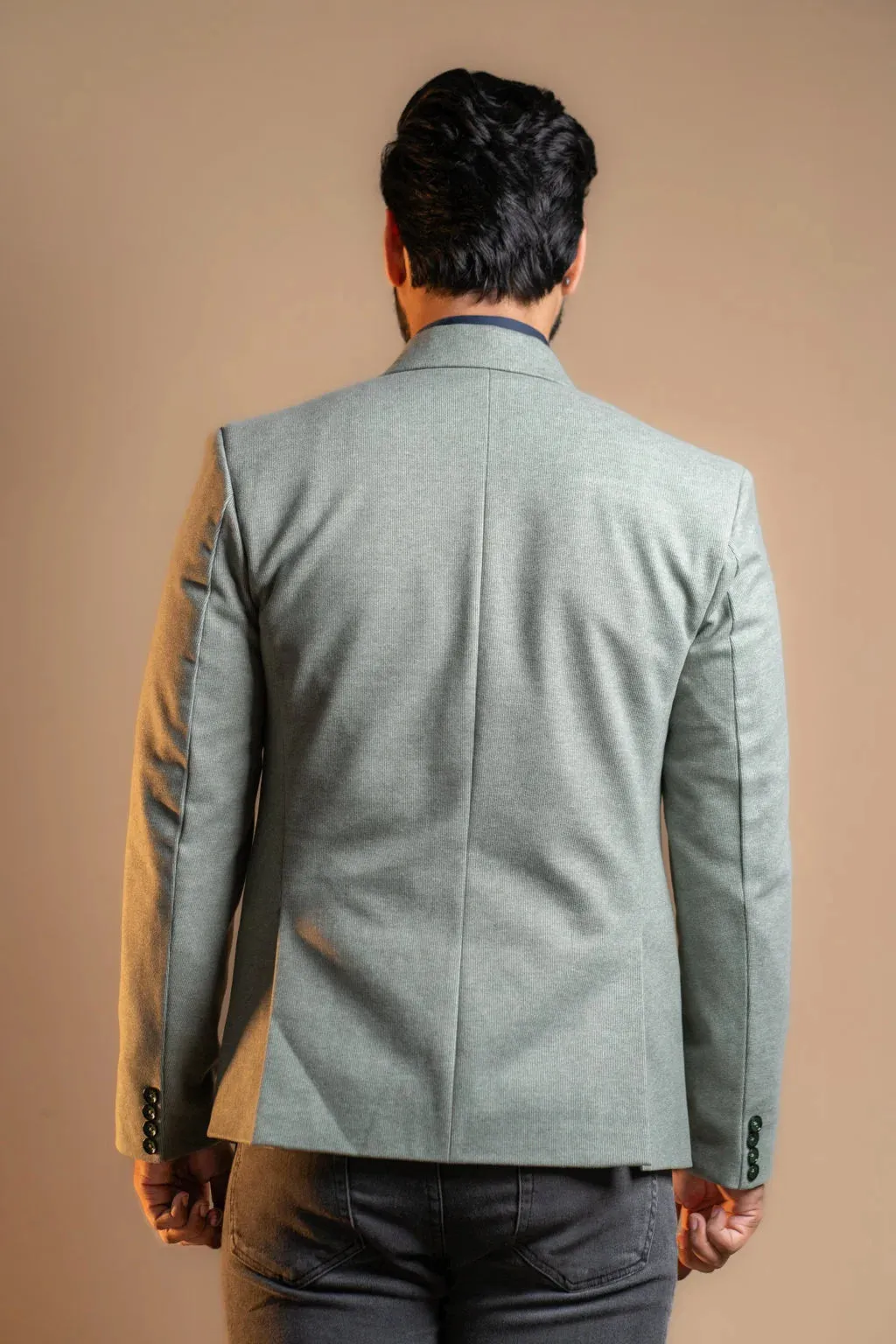 Mint Green Luxe Blazer