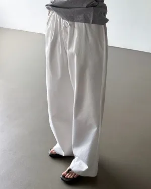 Miro Relaxed Cotton Poplin Pant