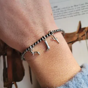 Mr. Slink Pearls - 3mm Bracelet