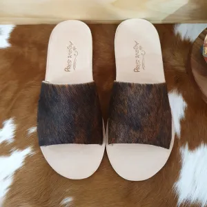 Nadia Slide Sz 6 - Brindle