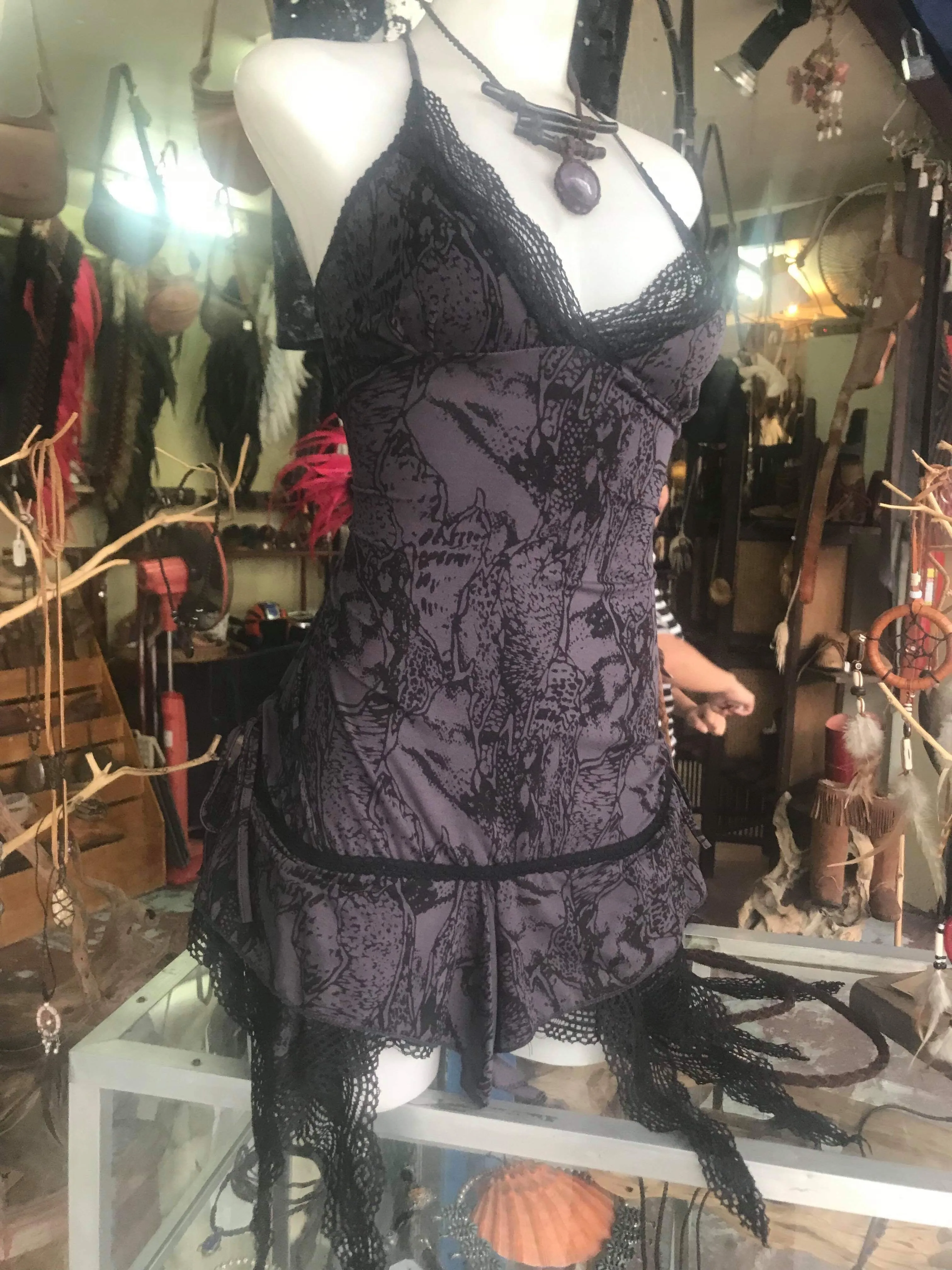 Nehelenia Dress Print