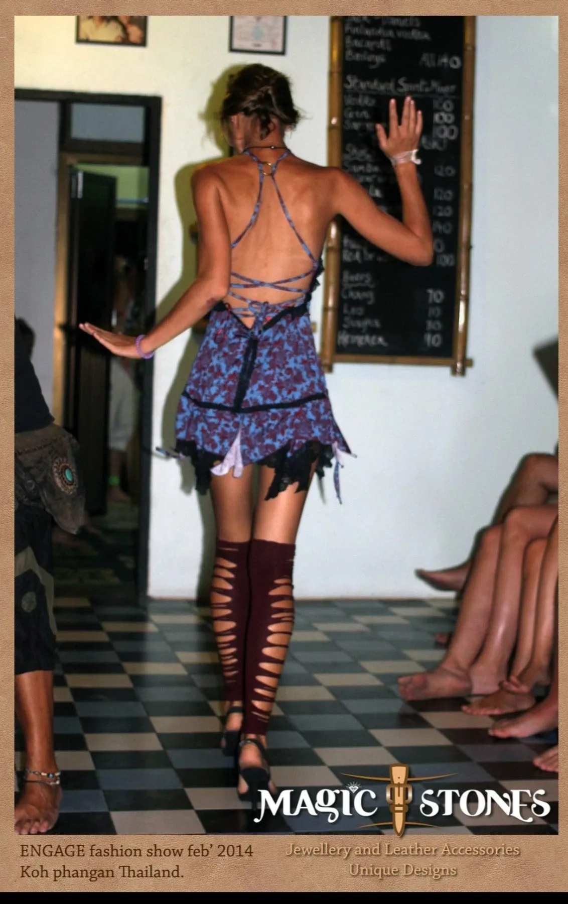 Nehelenia Dress Print