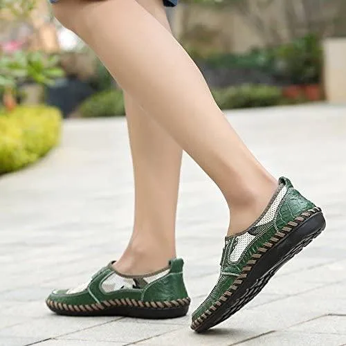 NXY Men's Casual Summer Shoes Mesh Water Slip-On Loafers Flat Slipper