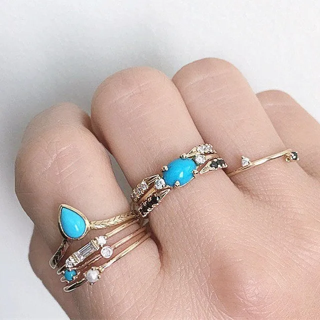 On Pointe Diamond Ring