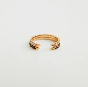 On Pointe Diamond Ring