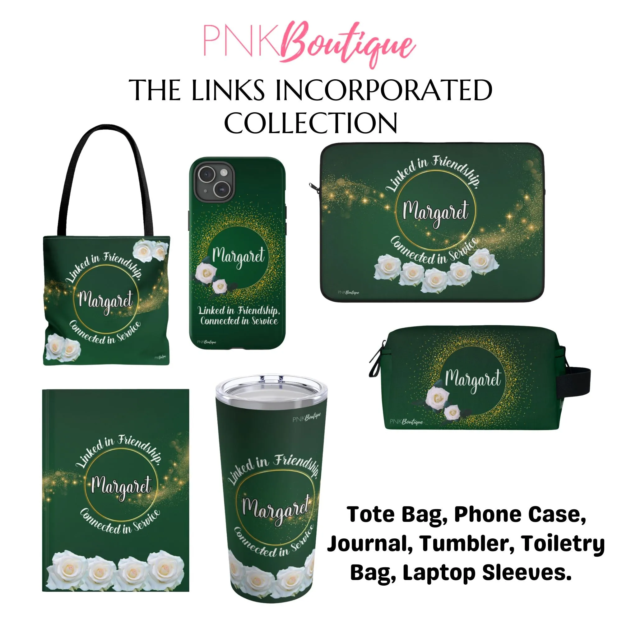 Personalized The Links Inc. Luggage Cover