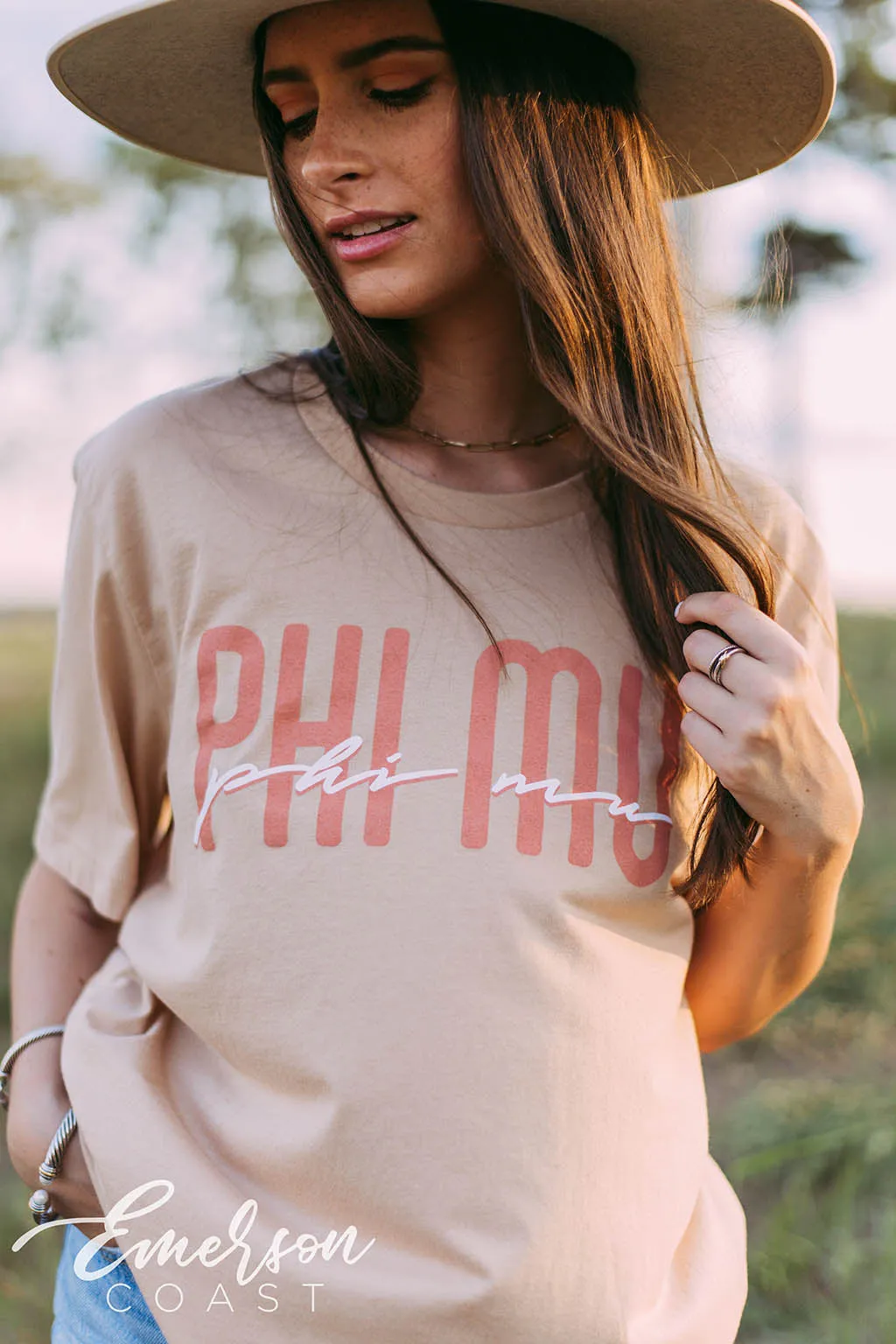 Phi Mu Tan PR Tshirt