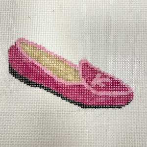 Pink Belgian Loafer Ornament Size
