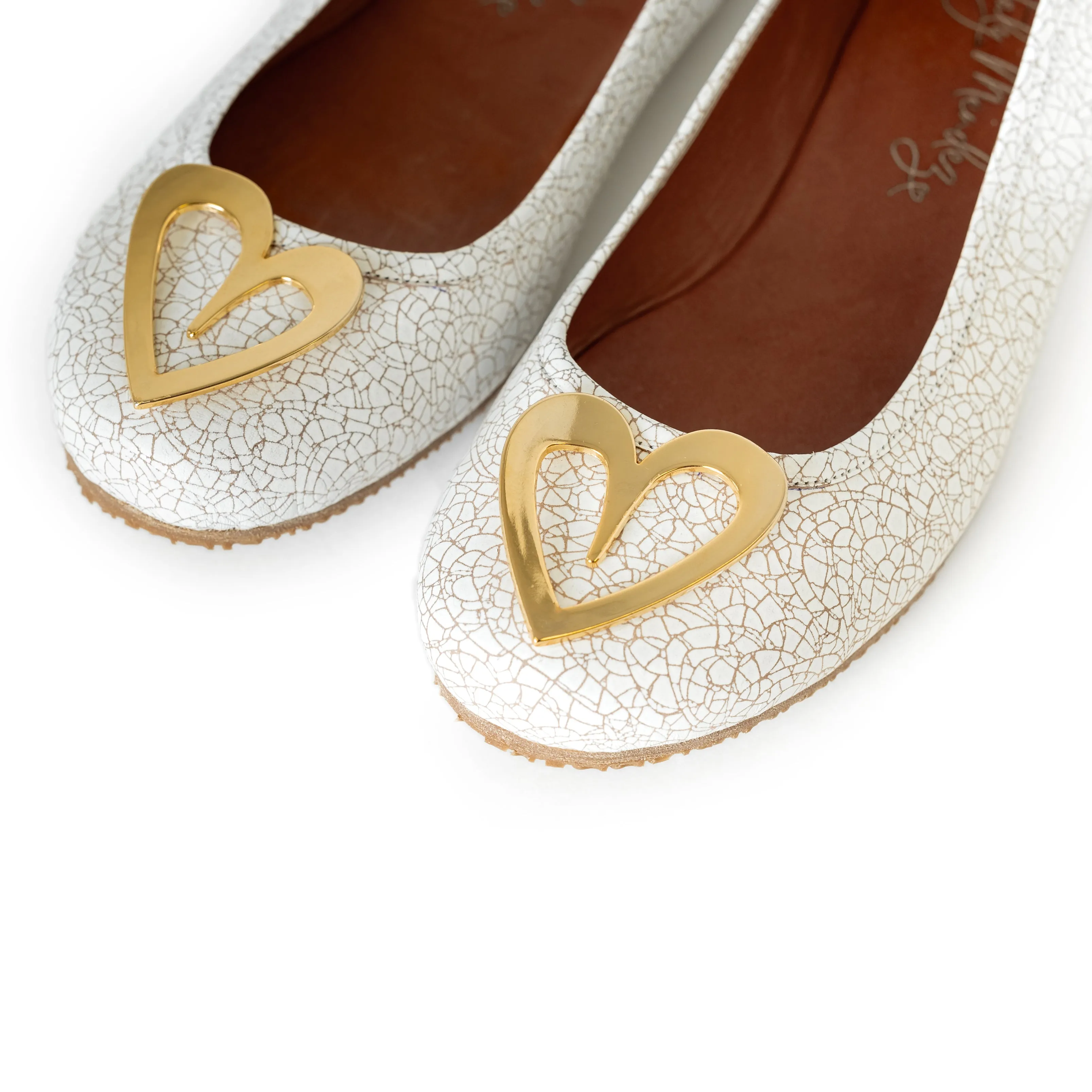 Pipa Ballerinas - White [ No Return - No Exchange ]