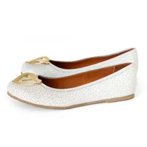 Pipa Ballerinas - White [ No Return - No Exchange ]