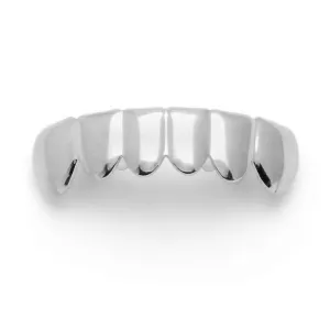 Platinum Plain Top Grillz