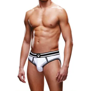 Prowler Open Brief White/black