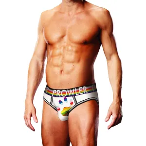 Prowler Oversized Paw Open Brief White