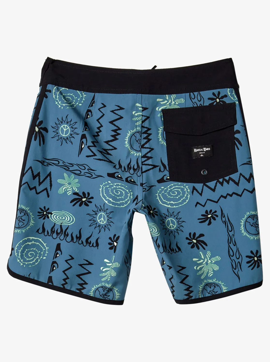 QUIKSILVER Surfsilk Radical Youth 16 Boardshort - Agean Blue