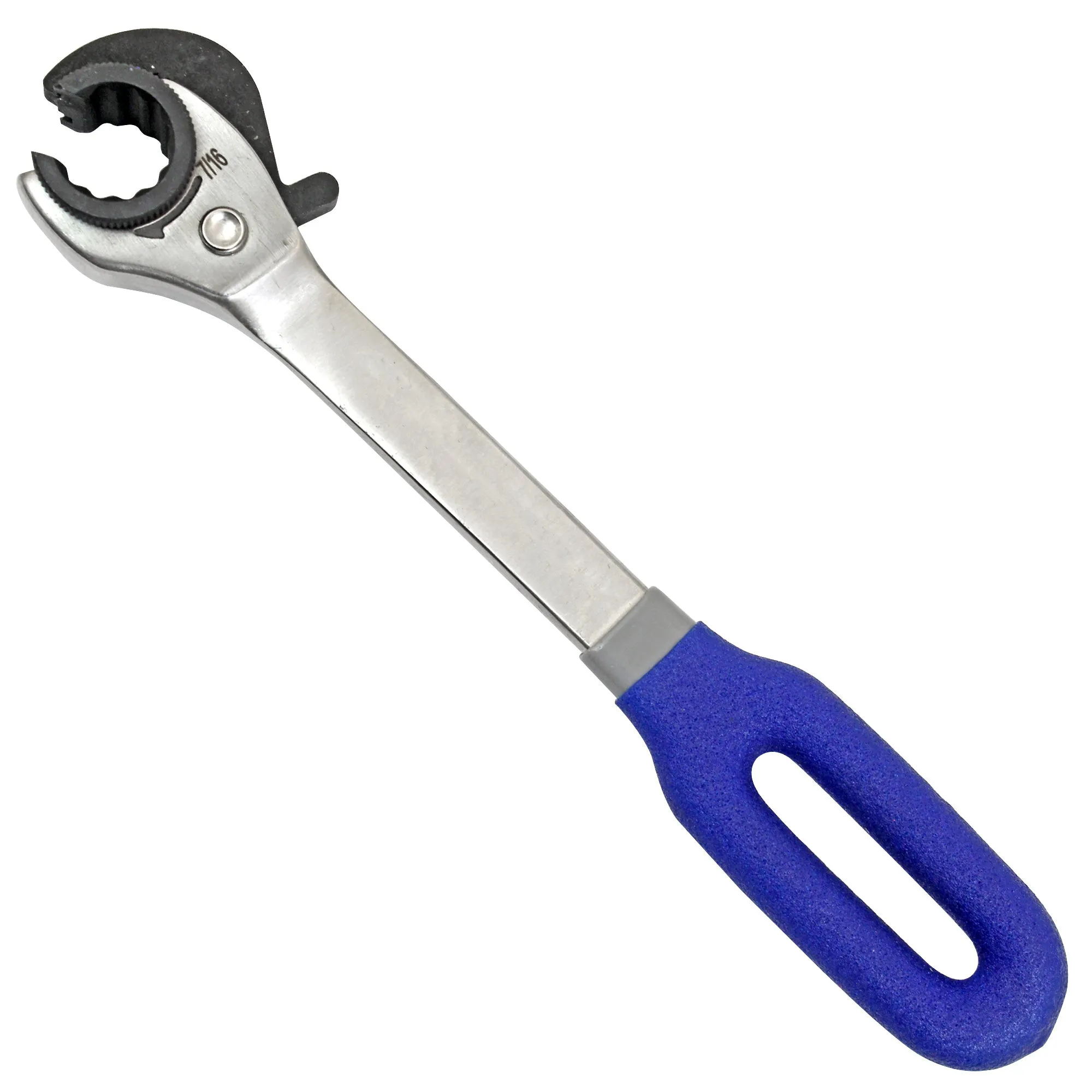 Ratcheting Open End Line Wrench | 7/16" SAE