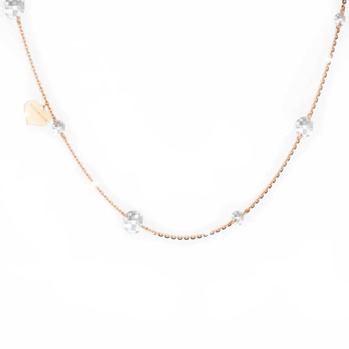 Rebecca Rose Gold Lucciole Necklace