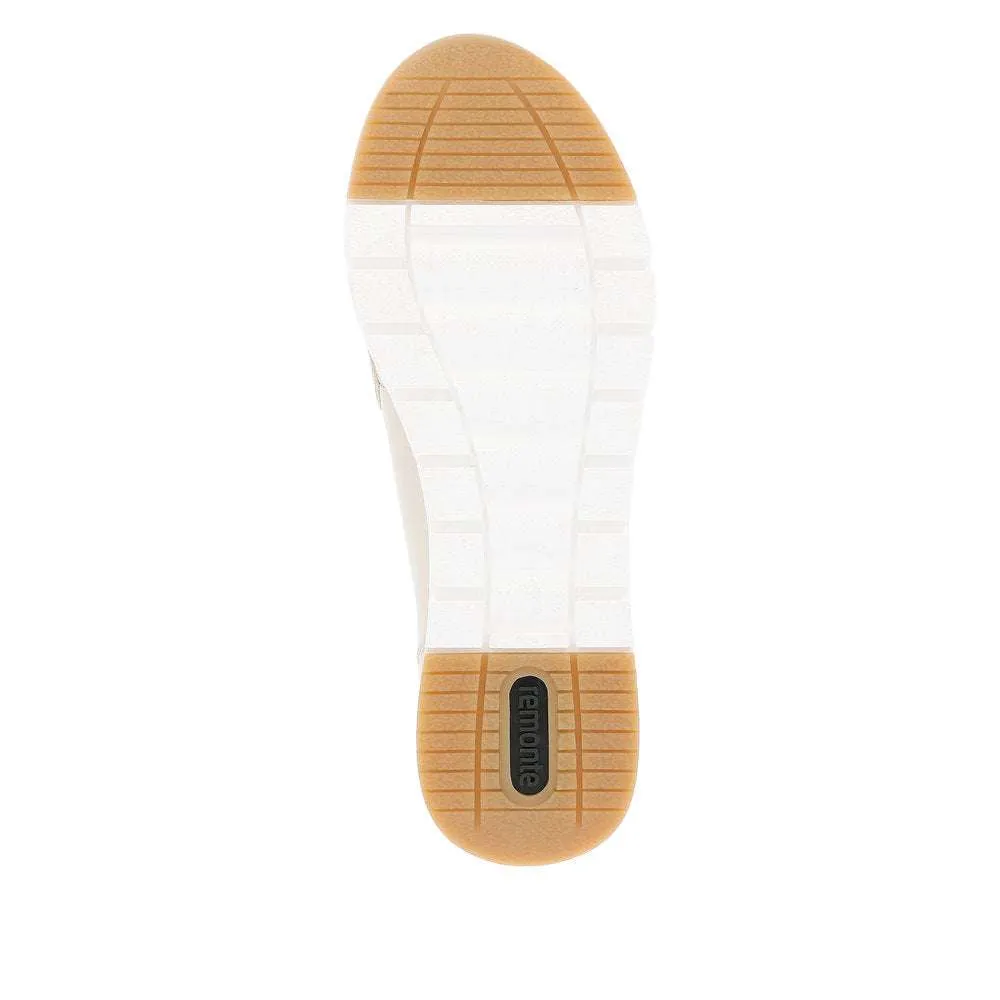 Remonte Beige Wide Fit Loafer |R671160