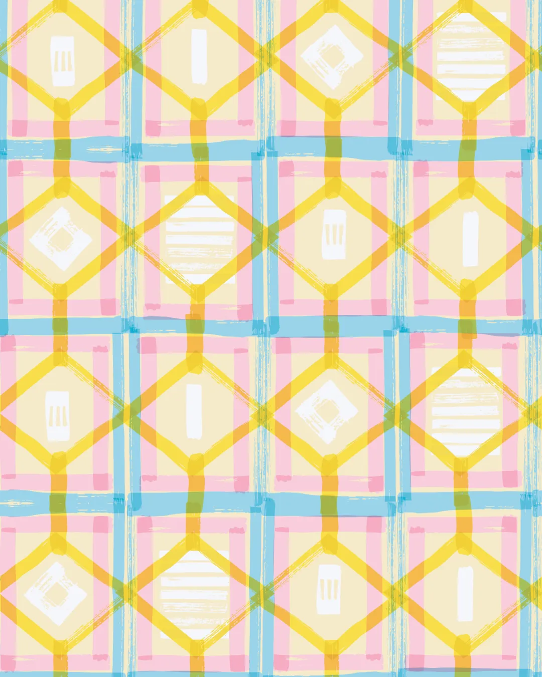 Rhodes Dress in Daffodil Picnic