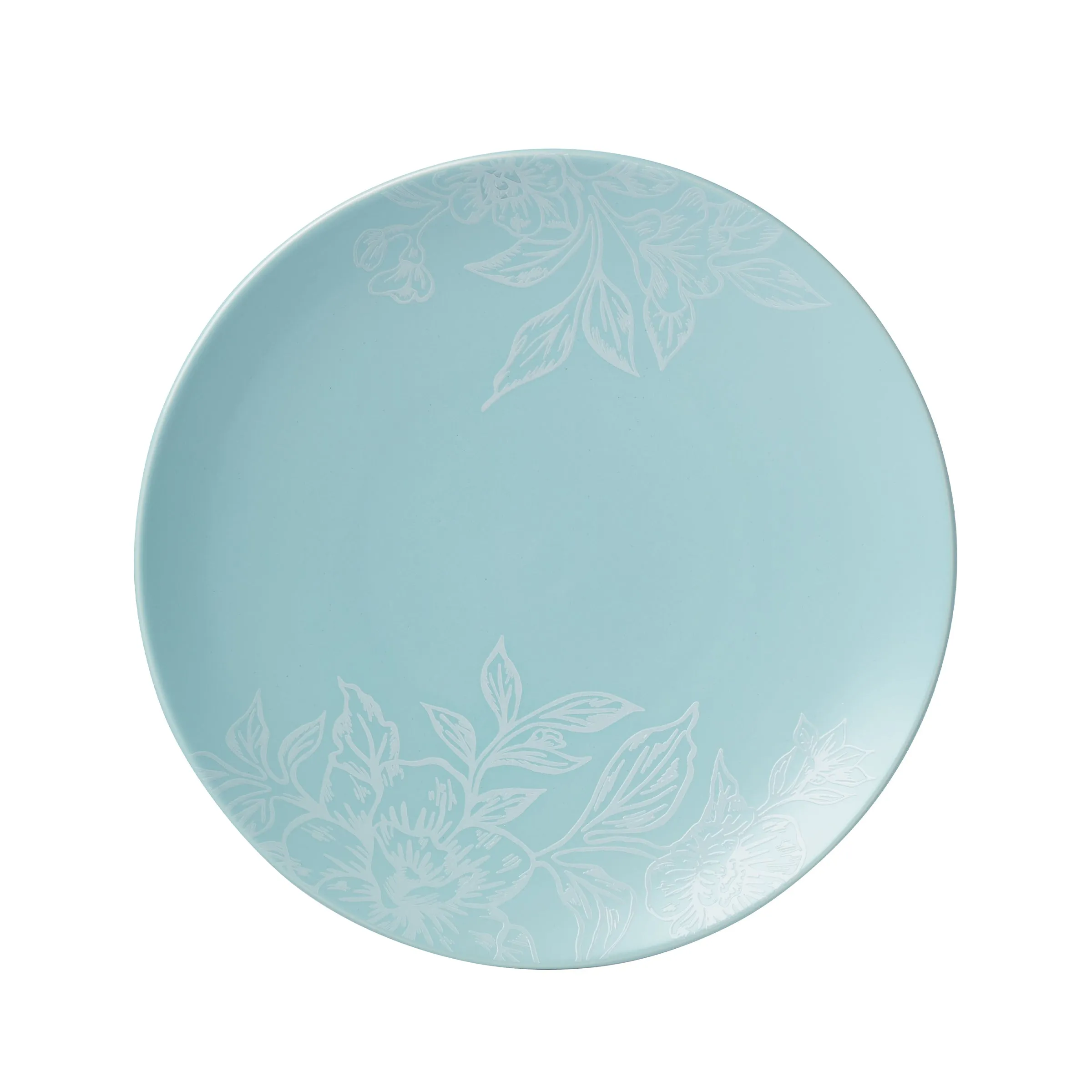 Roseto 12-Piece Dinnerware Set, French Blue