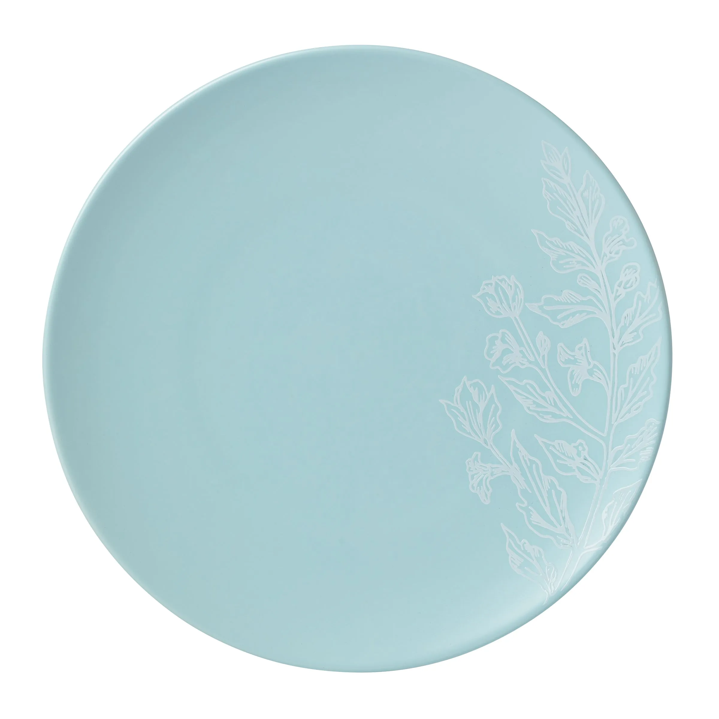 Roseto 12-Piece Dinnerware Set, French Blue