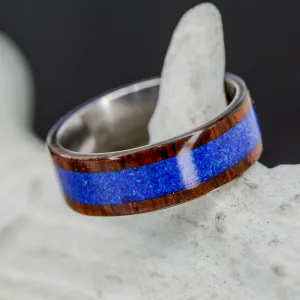 Rosewood, Blue Lapis Lazuli