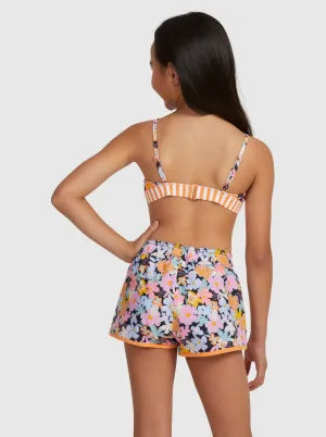 Roxy Above The Limits Boardshort - Anthracite Memories