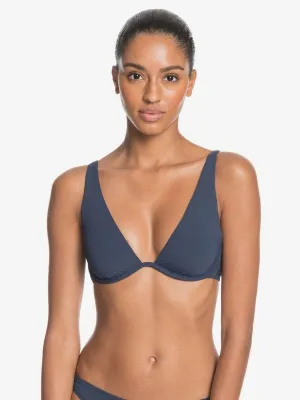 Roxy Womens Beach Classics Underwired Bra Bikini Top