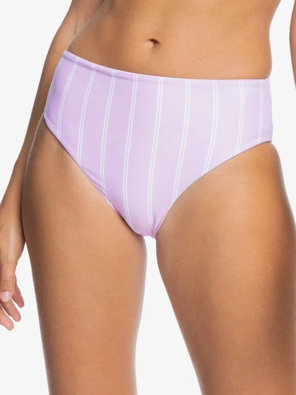Roxy Womens Sea & Waves Revo Reversible Bikini Bottoms