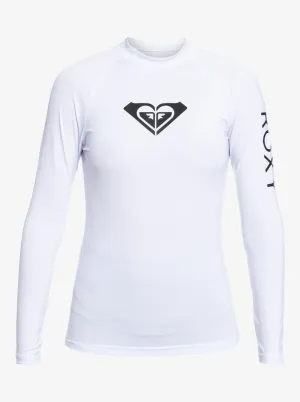 Roxy Womens Whole Hearted Long Sleeve UPF 50 Rashguard