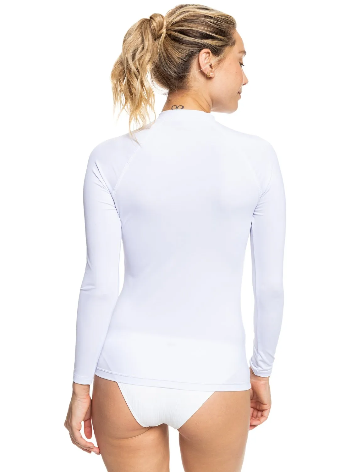 Roxy Womens Whole Hearted Long Sleeve UPF 50 Rashguard