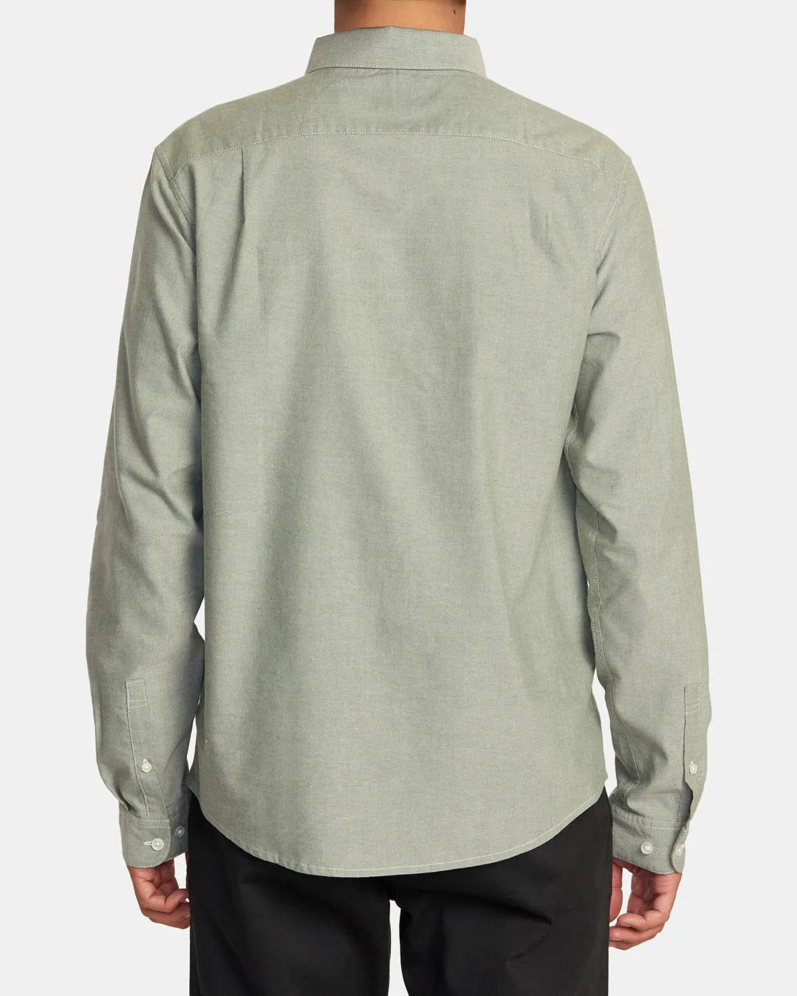 RVCA Mens Thatll Do Stretch Long Sleeve Shirt