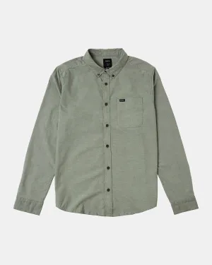 RVCA Mens Thatll Do Stretch Long Sleeve Shirt