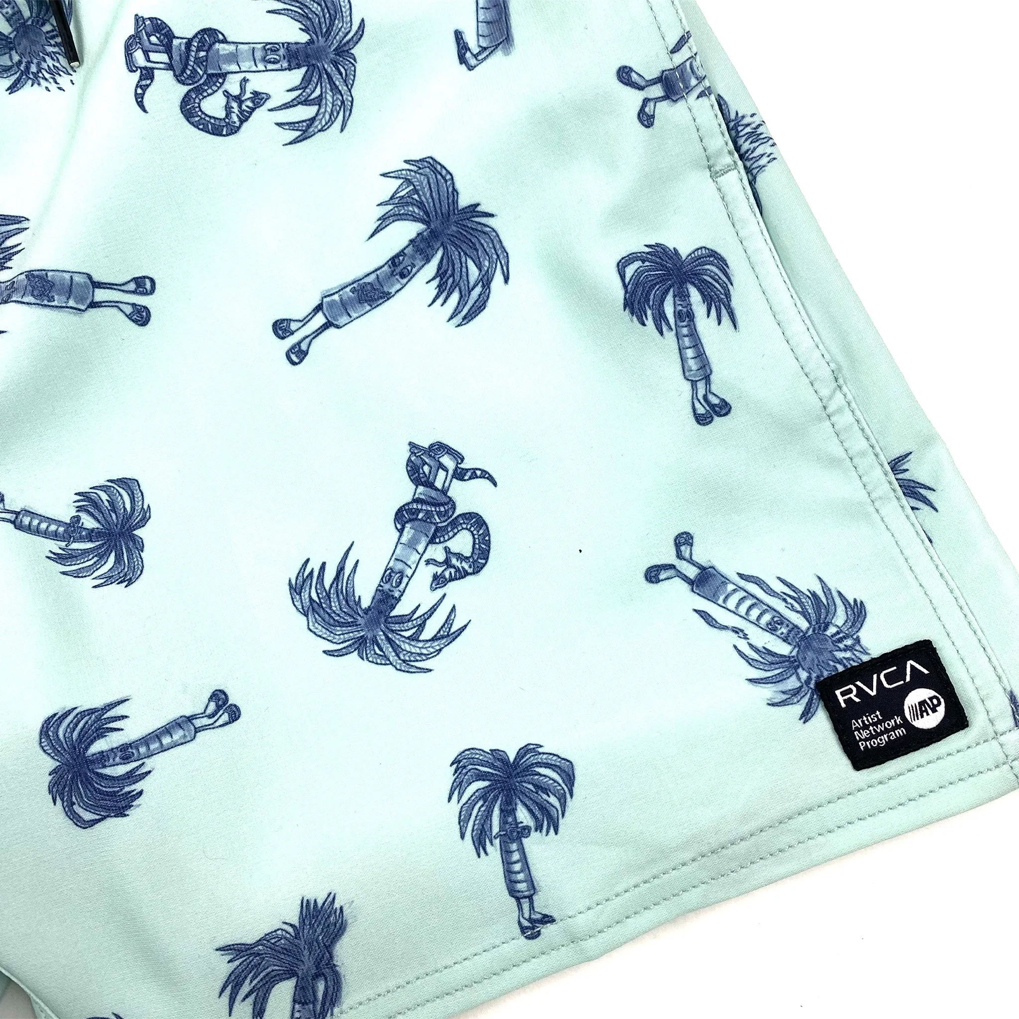 RVCA Pommier Palms Elastic Boardshorts